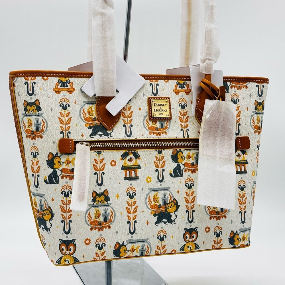 Disney Figaro and Cleo Dooney & Bourke Tote Bag - Pinocchio